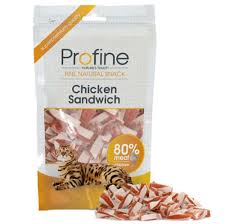 Profine Chicken Sandwich Tavuk Etli Kedi Odulu 80 Gr Kedi Odulleri Profine