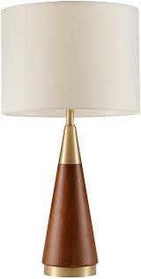 Defined by clean lines, organic forms, minimal ornamentation, and high functionality, the style has an undeniably timeless appeal. Amazon Com Chrislie Gold White Mid Century Modern Table Lamp Contemporary Metal Wood Table Lamps For Bedrooms 13 5 W X 13 5 D X 26 H Gold Brown Office Products