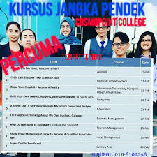 0%0% found this document useful, mark this document as useful. Pendaftaran Online Kolej Cosmopoint Sabah Welcome To Cosmopoint College Sabah