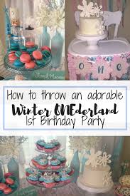 The look is elegant is and festive but easy on the budget. Winter Onederland 1st Birthday Decorations Winter Wonderland 1st Birthday Party Decorations For Girl Pink Snowflake Themed Party Supplies Onederland Banner Cake Topper Decorations Toys Games Ourvagabondstories Com