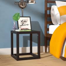 Latitude Run Martelli Nightstand Wayfair Square Nightstands End Tables With Storage Living Room Table