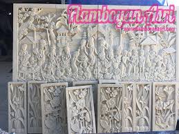 Tukang Taman Surabaya Hiasan Dinding Ukiran Batu Kolam Ikan Kolam Surabaya