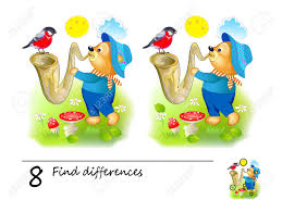 Cara lustik is a fact checker and copywriter. Find 8 Differences Logic Puzzle Game For Children And Adults Printable Page For Kids Brain Teaser Book Illustration Of Cute Bear Playing The Saxophone Developing Kids Counting Skills Iq Test Royalty Free