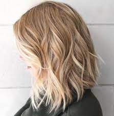 Beachy Shoulder Length Lob Thick Hair Styles Haircut For Thick Hair Choppy Bob Hairstyles