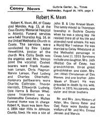 Robert Knauer Maas (1894-1979)