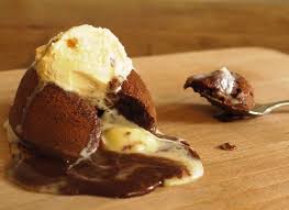 Mint Chocolate Fondant Puddings Mint Chocolate Chocolate Fondant No Bake Cake