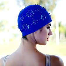 COPP Ny badmössa kvinnor unisex flickor långt hår badmössa badmössa stretch  draperi fri storlek simning pool sport elastisk turban, svart : Amazon.se:  Sport & outdoor