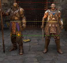 The Un Official Height Chart V2 Forhonor