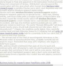 Wisdom Literature Research Papers Proposal Paper Research Paper Research Proposal