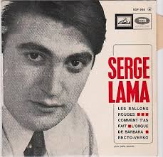 SERGE LAMA LES BALLONS ROUGES FRENCH ORIG EP LEO PETIT