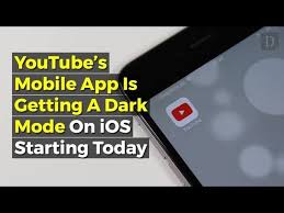 Youtube S Dark Mode Is Arriving On Ios And Android Here S How To Enable It Video Mobile App Youtube App