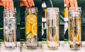 Shop for free delivery and free returns on all your favourites. Amazon Com Grosche Copenhagen Fruit And Tea Infuser Water Bottle Double Walled Glass Bottle With Bamboo Lid And Neoprene Protective Carrying Sleeve Included 425ml 14 3 Fl Oz Kitchen Dining