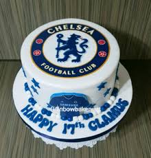Elegant chelsea cake images great foofball club. Chelsea Football Club Cake Food Drinks Homemade Bakes On Carousell