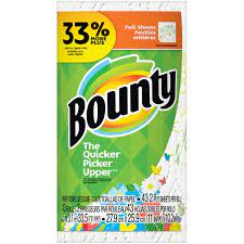 Paper towels may be convenient, but washable, reusable cloths are better for the environment. Home Garden Full Sheet 3 Pack Bounty Paper Towels 43 Sheets Print 2 Ply Kitchen Dining Bar Supplies