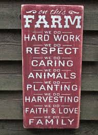 On This Farm We Do Farm Rules Farm Family Rules Family Etsy In 2020 Farm Signs Primitive Decorating Country Rustic Signs