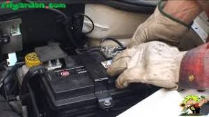 After charging, add enough water to bring the level to the bottom of the vent, about ¾ below the top of the cell. Checking The Water Level Of The Car Battery Youtube