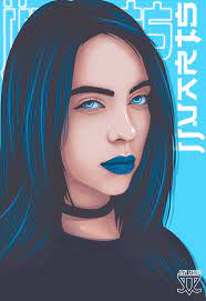 Billie Eilish Vector X Vexel Art Art Billie Eilish Billie