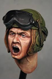 Hi all, hereby my latest work. The US tank commander from Pegaso. The fase  is as good as done and alle done with aryls,AK3th gen and Vallejo. next up  the helmet and