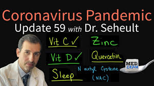 Coronavirus Update 59 Dr Roger Seheult S Daily Regimen Vitamin D C Zinc Quercetin Nac Youtube