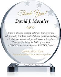And definitely don't forget the plaque—though it might be more of a friendship plaque than a retirement plaque if you're the one that's giving it to them. Buy Personalized Farewell Or Retirement Gift Plaque For Departing Colleague Coworker Or Manager Unique Going Away Gift For Employee Or Boss M 6 5 Online In Turkey B083scdwkl