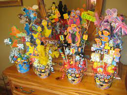 Pin By Victoria Helen On Sesame Street Baby Shower Centerpieces Favors Sesame Street Birthday Baby Shower Themes Baby Shower Centerpieces