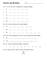 You can use our prime factorization, gcf and lcm worksheets, print them out and test your skills. Multiples And Factors Pdf Google Drive Factors And Multiples Math Worksheet Math Worksheets