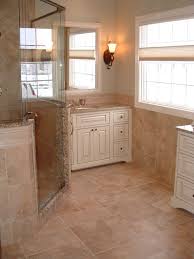 Houzz Com Half Wall Shower Trim Matches Vanity Top Tile Flooring Up The Wall No Baseboards Bathroom Interior Design Traditional Bathroom Bathroom Interior