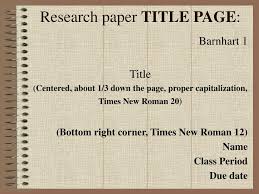 Ppt Research Paper Title Page Powerpoint Presentation Free Download Id 1245271