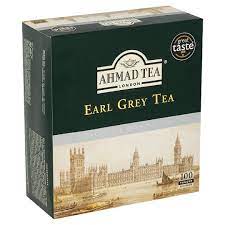 Ahmad Tea London Earl Grey Tea 100 Tagged Tea Bags X 2g 200g Tesco Groceries