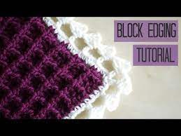 Crochet Block Edging Tutorial Bella Coco Crochet Edging Tutorial Crochet Edging Crochet Edging Patterns