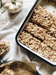 Puffed Rice Bars Bev Cooks Recipe Puffed Rice Rice Bar Homemade Granola Bars