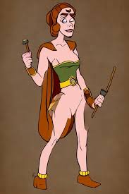 KREA - a photograph of scooby doo dressed as slave princess leia, trending  on artstation