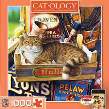 catology fothergill 1000 piece jigsaw puzzle kedi sanati kedi sanat