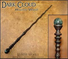 How to make your own harry potter wands. Dark Cloud Moon Stone Spiraled Wizard Magic Wand Wands Magic Wand Wizard Wands