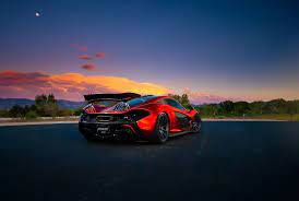 Red And Black Sports Car Sports Car Mclaren Mclaren P1 1080p Wallpaper Hdwallpaper Desktop Mclaren P1 Sports Car Mclaren