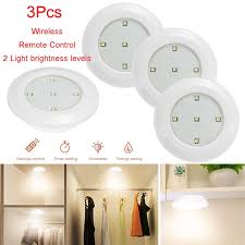 ▶here the list of best led closet lights you can buy now. 3pcs Wireless Led Puck Lights With Remote Control Led Under Cabinet Lighting Closet Light Battery Powered Lights For Entrance Hallway Basement Garage Bathroom Walmart Canada