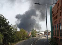 A football match between two teams from the same city or area. Explosions Heard In Derby City Centre After Blaze Bbc News