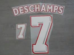 Collector domicile n'hésitez pas à regarder mon dressing. Flocage Deschamps Pour Maillot Equipe De France Bleu 1998 Patch Shirt Eur 18 90 Picclick Fr