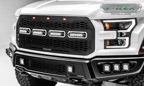 All the hardware is included and there is many video installations on youtube. 2017 2020 F 150 Raptor Svt Revolver Grille Black 1 Pc Replacement With 4 6 Inch Leds Fits Vehicles With Camera Pn 6515671