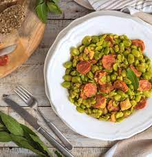 recette de feves au chorizo recette recette feves cuisiner des feves recettes de cuisine
