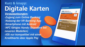 Das geht mit visa secure. Einrichtung Digitale Karte Vr Banking App Youtube