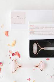 Pin By Esselle Sf On Beautiful Dress Designs In 2021 Facial Roller Dry Skin Routine Rose Quartz