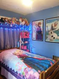 Frozen Shelf With Hanging Fabric For Headboard Princess Room Decor Frozen Bedroom Frozen Themed Bedroom
