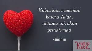 15 Kata Kata Cinta Islami Menyentuh Hati Sebagai Renungan Kutipkata
