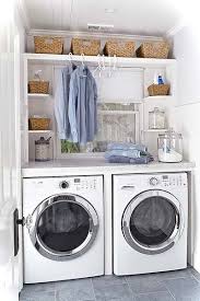 Oftentimes the laundry room is the last place in your house that you aspire to decorate. a utility room at its basic definition, it is often located in garages or in small rooms and we just close the door so that friends and family don't see it. Laundry Room Decor Ideas For Small Spaces Small House Decor