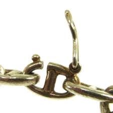 Hermes Vintage Silver Chain Bracelet Amore Vintage Tokyo
