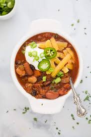 This search takes into account your taste preferences. Crock Pot Beef And Three Bean Chili Recipe Chili Recipes