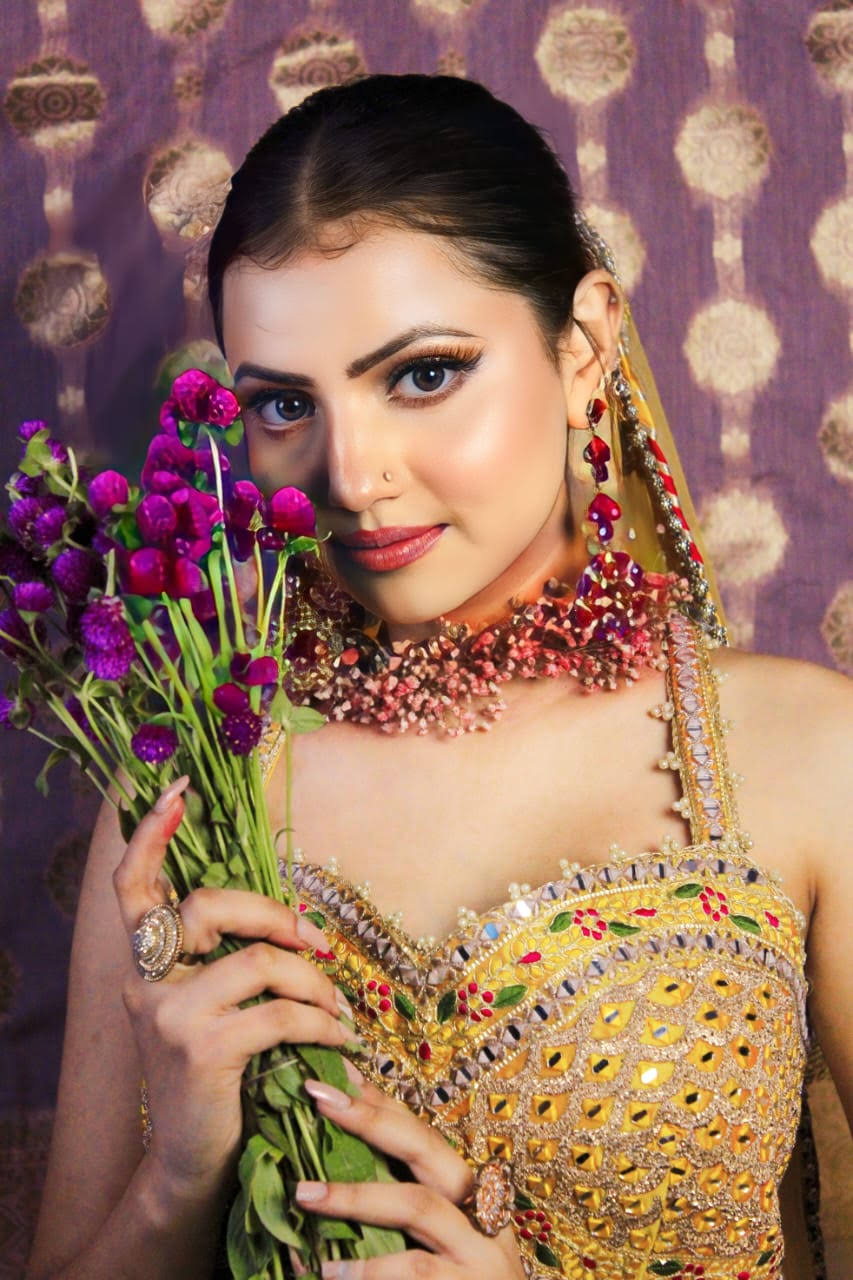 Best Haldi Makeup Makeover at Colours Salon and Academy. product image