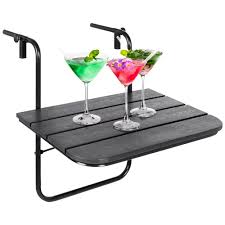 The sharks are out for blood. Best Choice Products Portable Folding Hanging Compact Balcony Railing Table Serving Side Stand For Patio Deck Black Walmart Com Walmart Com