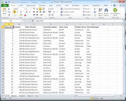 Creating A Basic Report In Excel 2010 Using Slicers And